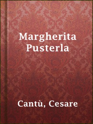 cover image of Margherita Pusterla